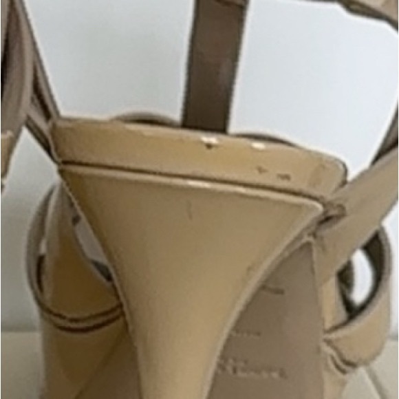 Yves Saint Laurent Paris Women’s Patent Leather Platform Sandals - Size 37 - Picture 13 of 13